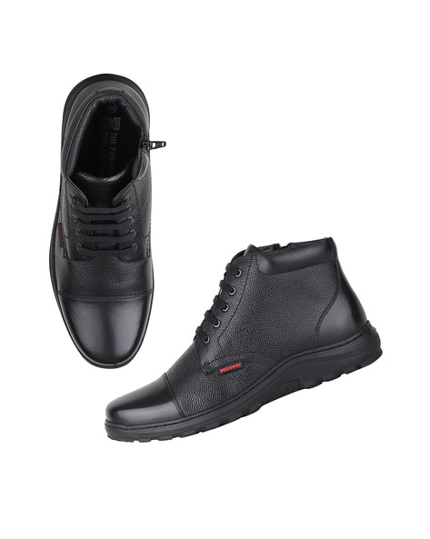 Men Round-Toe Lace-Up Shoes