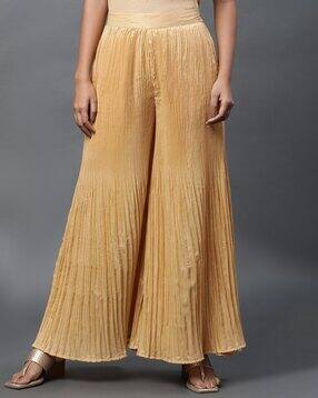Women Accordian Pleat Sharara