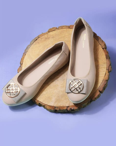 Bata Women Round-Toe Slip-On Ballerinas