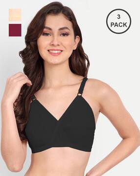 fims Pack of 3 Women Non-Wired Everyday Bras-picture-12