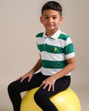 u.s. polo assn. Boys Striped Regular Fit Polo T-Shirt-picture-11