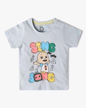 inf frendz Boys Graphic Print Regular Fit Crew-Neck T-Shirt-picture-53