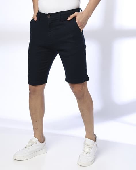 NETPLAY Men Regular Fit City Shorts deal from ajio