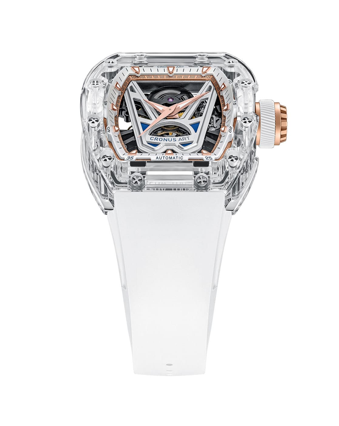 Buy Cronus Art Men's V Series Sapphire Watch CM001-037 White