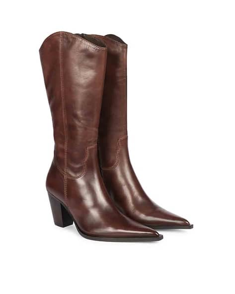 Boys Heeled Knee-Length Boots