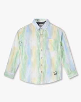 lee cooper Boys Printed Slim Fit Shirt-picture-35