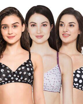 clovia Medium Padding Geometric Bra-picture-14