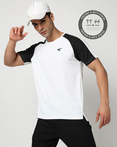 PERFORMAX Men Active Lifestyle Raglan Sleeve Regular Fit T-Shirt