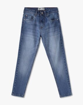 lee cooper Boys Mid-Wash Regular Fit Jeans-picture-23