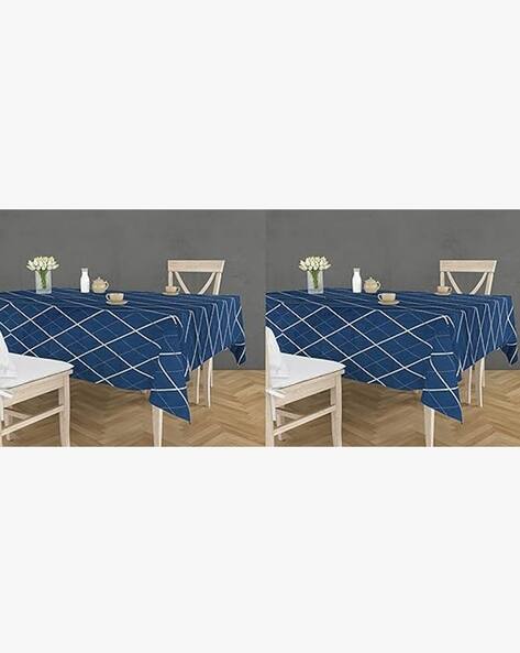 RRC Set of 2 Checked 4-Seater Table Covers