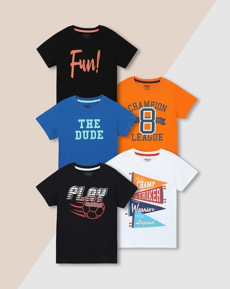 Buy Gold Tshirts for Boys by MAX Online