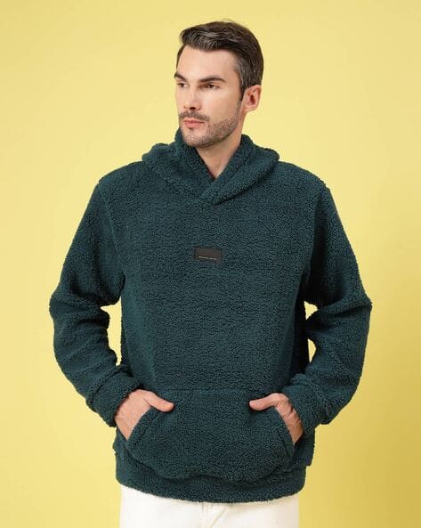 Buy Teal Sweatshirt Hoodies for Men by RIGO Online