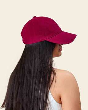 house of dawn Women Baseball Cap with Stitch Details-picture-42