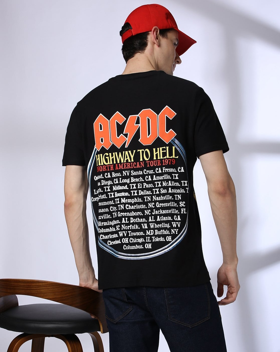 Buy Black Tshirts for Men by LEE COOPER Online | Ajio.com