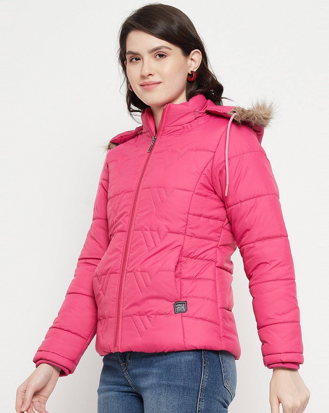 Buy Vero Amore Women Solid Winter Jacket Online | Ajio.com