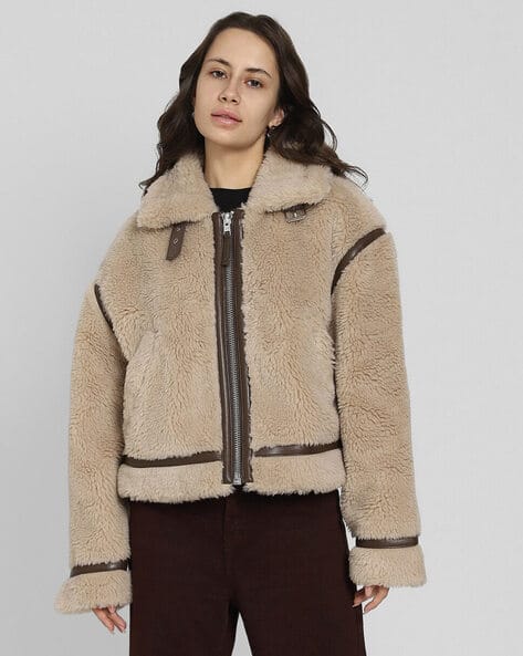 Buy Beige Jackets Coats for Women by American Eagle Online