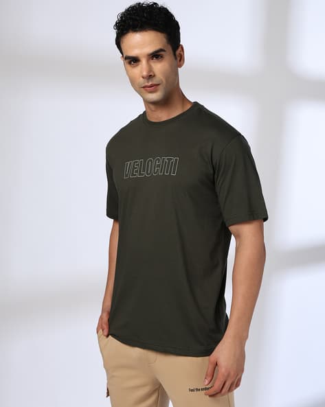 Buy TEAMSPIRIT FOR TRENDS SELECT Men Typographic Print Regular