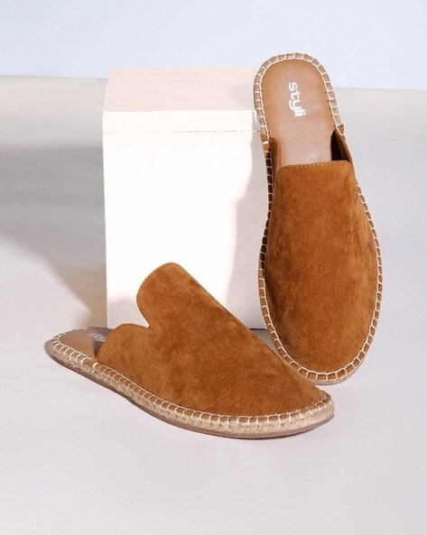 Slip on espadrilles mules deals