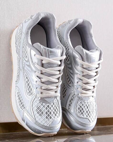 Buy Silver Casual Shoes for Women by Lulu Sky Online