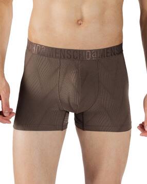 damensch Men Embroidered Trunks with Elasticated Waistband-picture-50