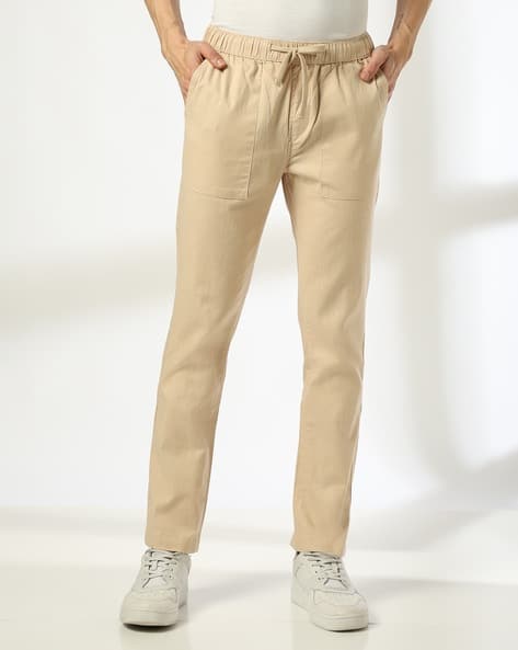 DISSONANCE NTRUL BASIC TROUSERS BEIGE