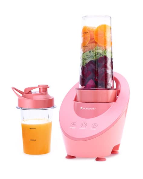 Wonderchef Magneto Blender, Smoothie & Juice Maker, Portable with Sipper Jar, Coral Juicer Mixer Grinders