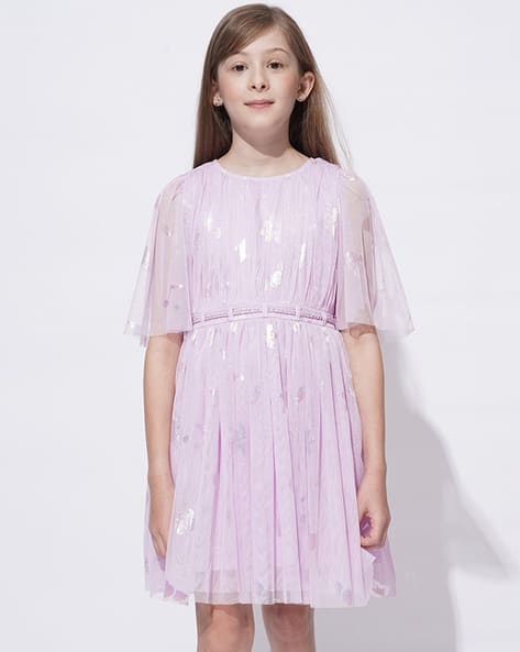 Buy Purple Dresses Frocks for Girls by VERO MODA GIRL Online