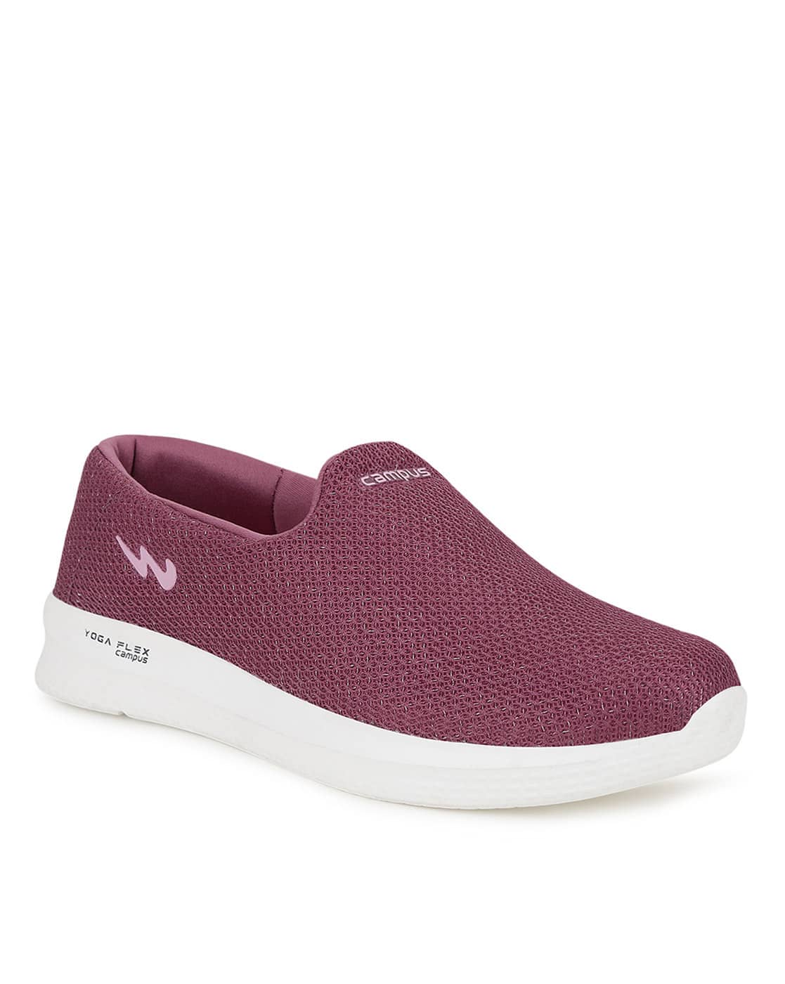 Campus ZOE PLUS Women Slip-On Walking Shoes For Women (Purple, 8)