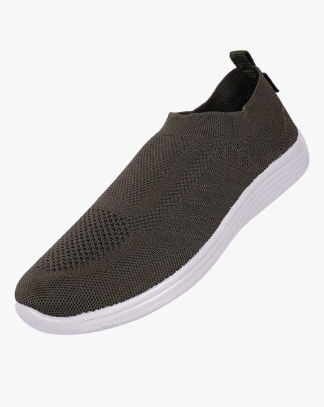 Buy Olive Green Casual Shoes for Women by SILK FEET Online