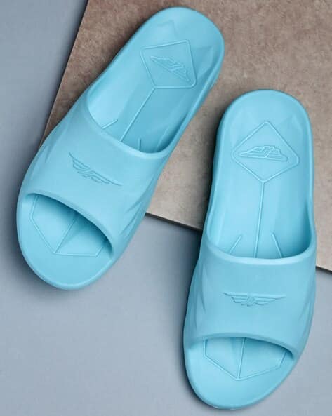 RED TAPE Women Geometric Pattern Open-Toe Sliders