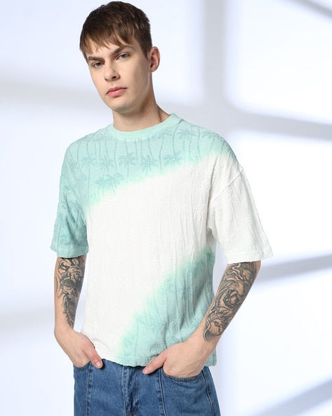 Men Relaxed Fit Crew-Neck T-Shirt