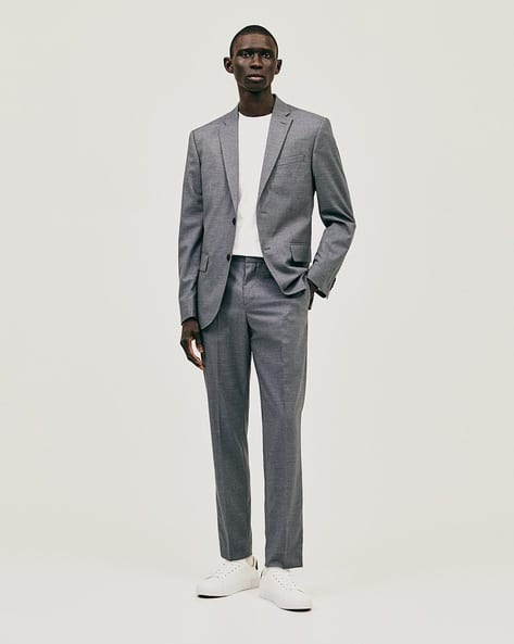Buy Grey Trousers Pants for Men by H&M Online