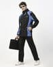 Men Colourblock Relaxed Fit Raincoat