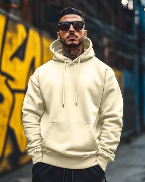 Hoodie with Kangaroo Pockets Drawstring