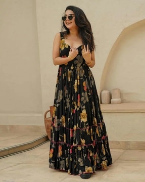 Ajio ethnic dresses top