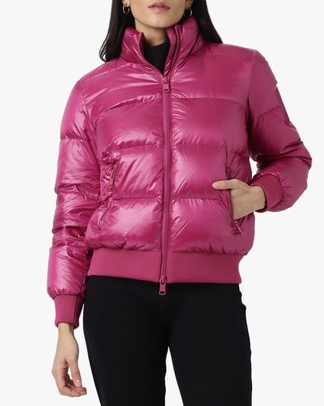 Buy Magenta Jackets Coats for Women by ARMANI EXCHANGE Online