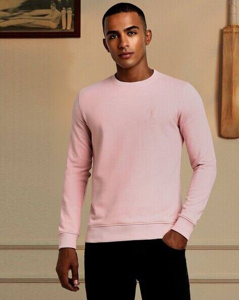 PETER ENGLAND Men Slim Fit Sweatshirt