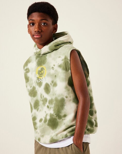 Buy Green Sweatshirts Hoodie for Boys by H M Online Ajio