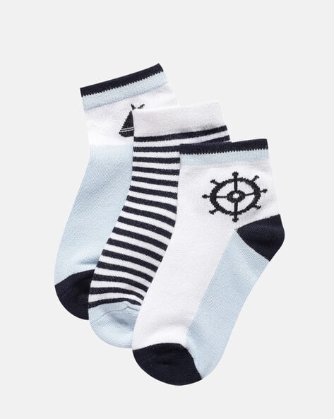 Buy SAILOR BLUE COMBO Socks for Boys by PEPE JEANS Online