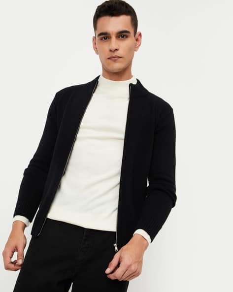 Buy BLACK Sweaters Cardigans for Men by MAX Online
