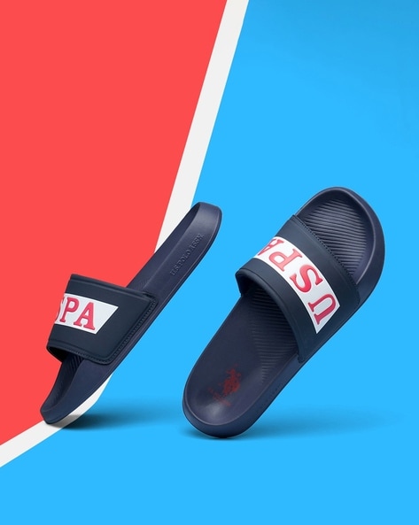 Men Contrast Logo Harvey 4.0 Slides