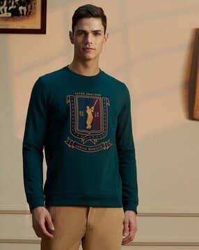 peter england Men Slim Fit Sweatshirt-picture-15