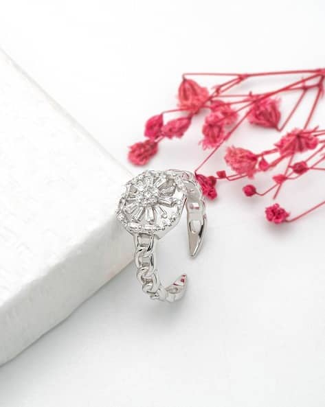 Buy Silver Rings for Women by SILBERRY Online