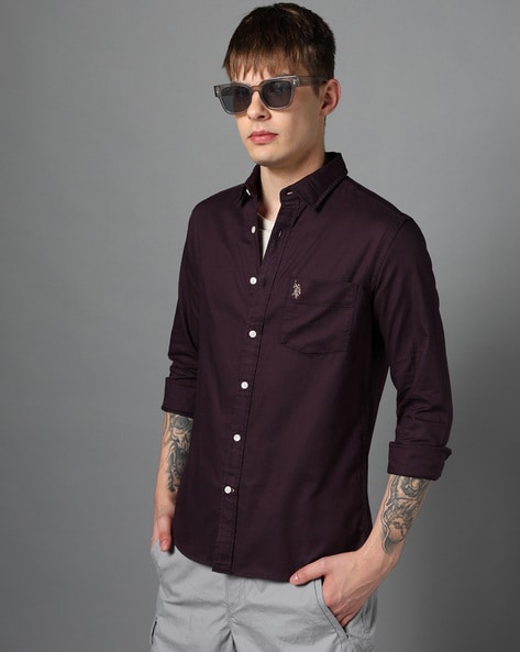 Men Slim Fit Shirt