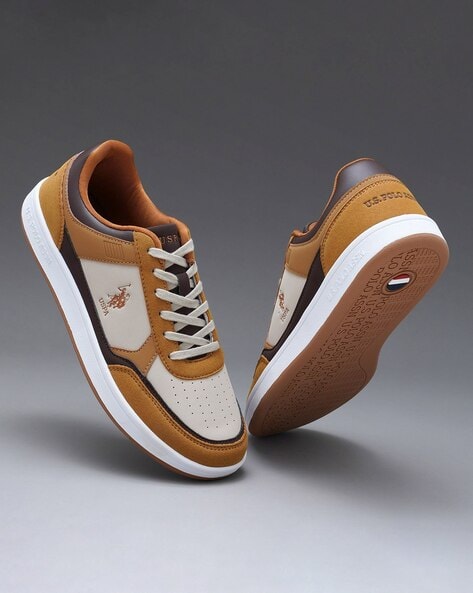 Men Stef Retro Court Sneakers