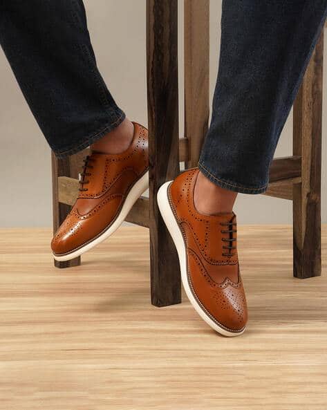 sachin and babi light blue dress Polo Ralph Lauren Ranger Casual Leather Deck Boat Shoes in Brown for Men