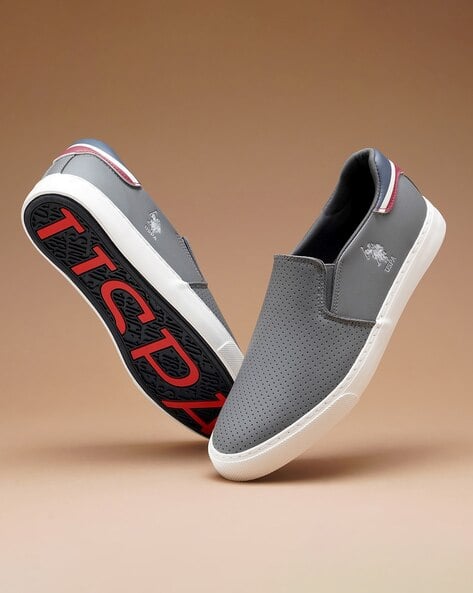 Men Low-Top Slip-On Shoes
