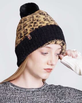 bharatasya Women Self-Design Beanie-picture-27