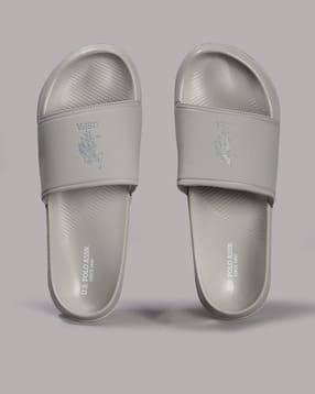 u.s. polo assn. Men Logo Print Slip-On Slides-picture-26