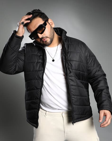 Men Relaxed Fit Puffer Jacket